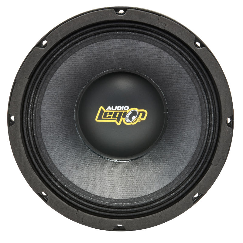 MX10 - top and profile of 10" 1,00 watt Xtreme midrange speaker 