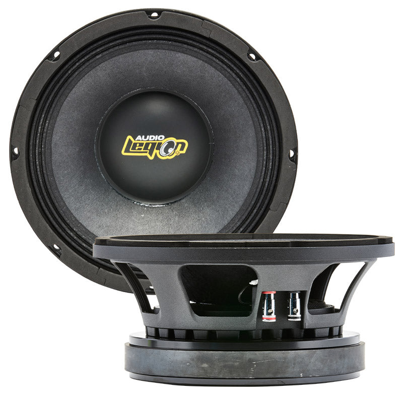 MX10 - top and profile of 10" 1,00 watt Xtreme midrange speaker 